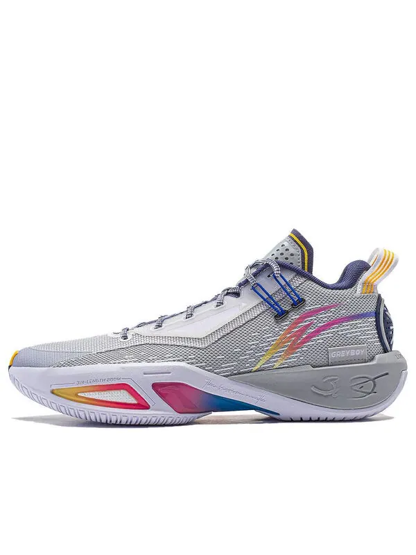 Кроссовки wade fission 9 Li-Ning — изображение 1 из 4, серый/мульти