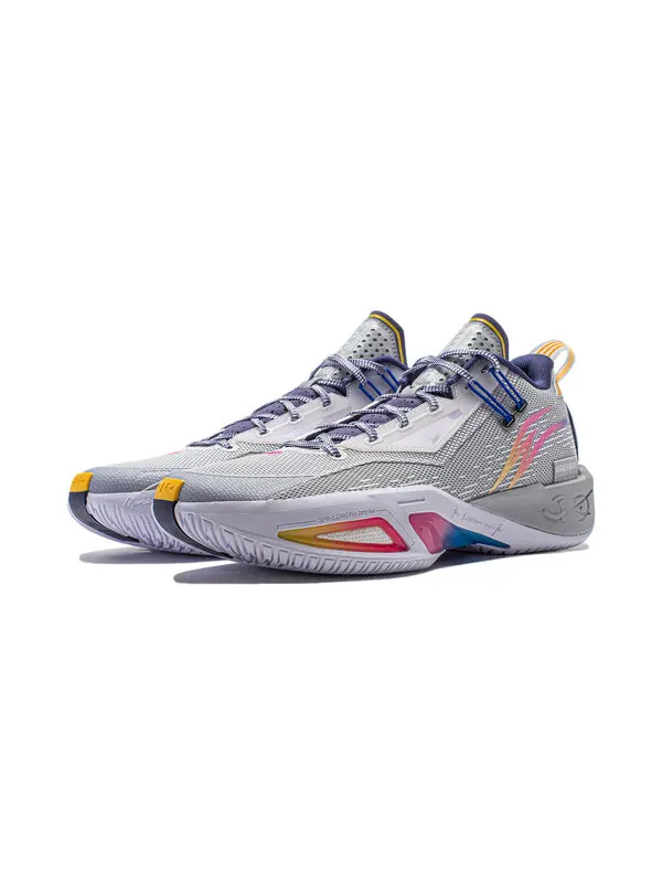 Кроссовки wade fission 9 Li-Ning — изображение 3 из 4, серый/мульти