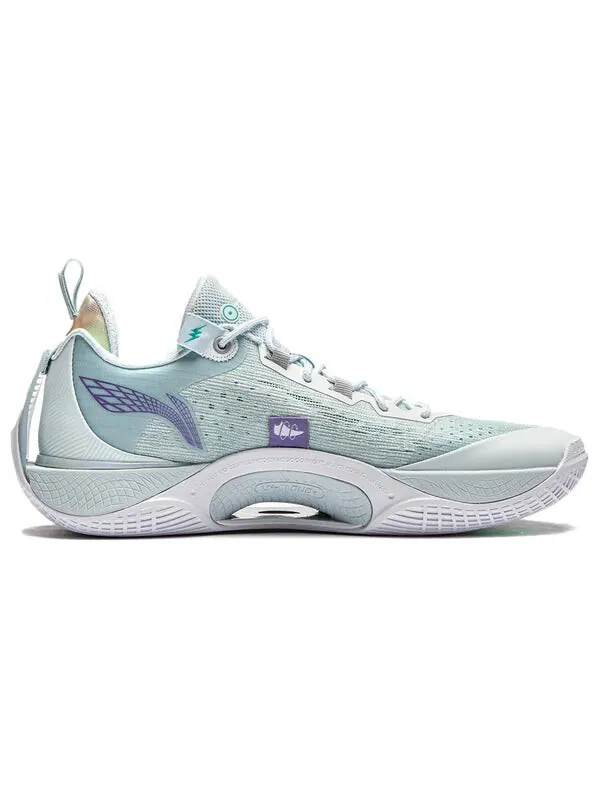 Кроссовки wade shadow 5 v2 Li-Ning — изображение 2 из 4, светлый синий/белый