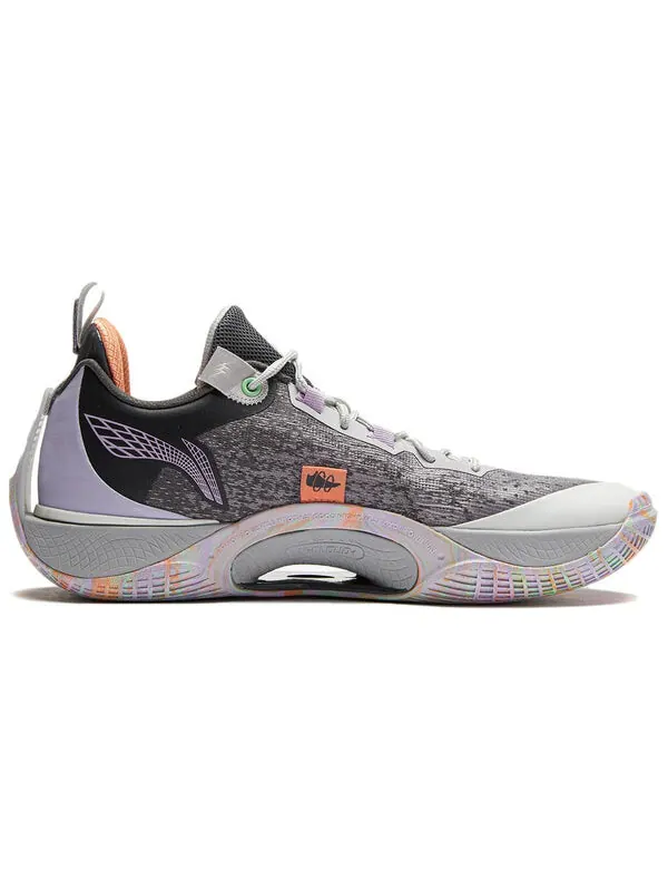Кроссовки wade shadow 5 v2 Li-Ning — изображение 2 из 4, серый/фиолетовый