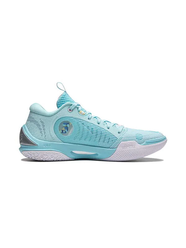 Кроссовки wade dlo. ice blood 2 светоотражающие Li-Ning — изображение 2 из 4, синий/белый/серый
