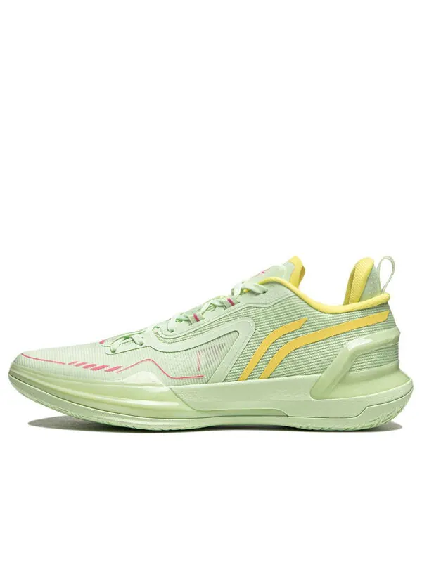 Кроссовки лирен убийца 1 Li-Ning — изображение 1 из 4, зеленый/желтый/розовый