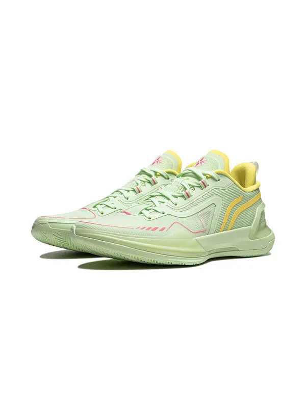 Кроссовки лирен убийца 1 Li-Ning — изображение 3 из 4, зеленый/желтый/розовый
