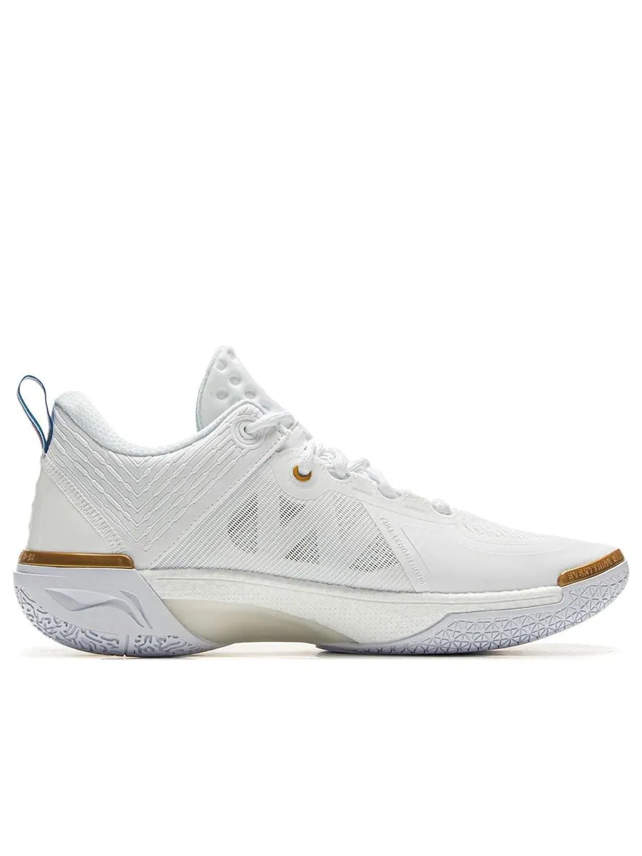 Кроссовки Li-Ning Wade Shadow 6 V2 'White Gold' — изображение 2 из 5, белый