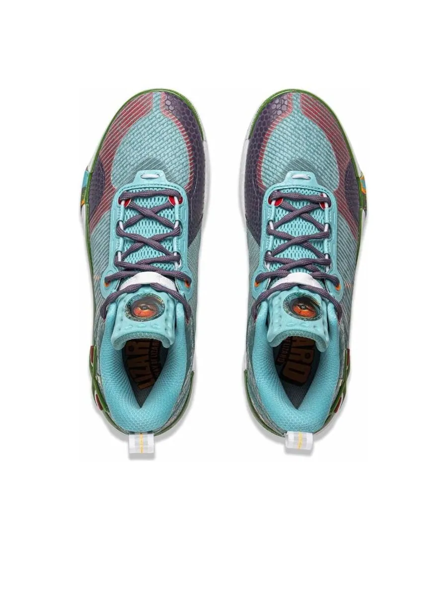 Кроссовки Li-Ning Wade Shadow 6 V2 'Blue Green' — изображение 4 из 6, синий