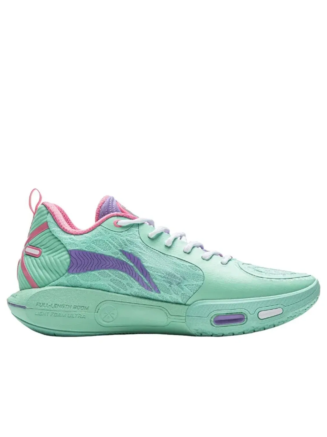 Кроссовки Li-Ning x Disney Wade Shadow 7 'Porcelain Green' ABPW003-8 — изображение 2 из 5, зеленый