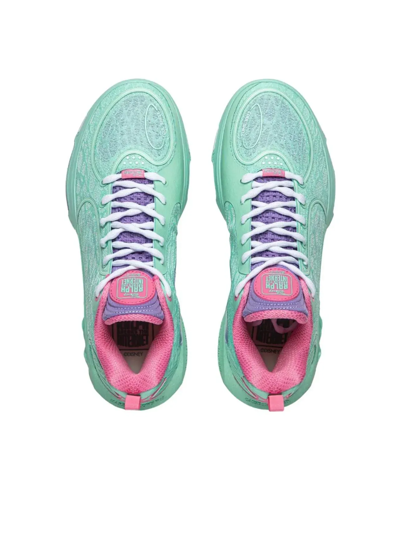 Кроссовки Li-Ning x Disney Wade Shadow 7 'Porcelain Green' ABPW003-8 — изображение 3 из 5, зеленый
