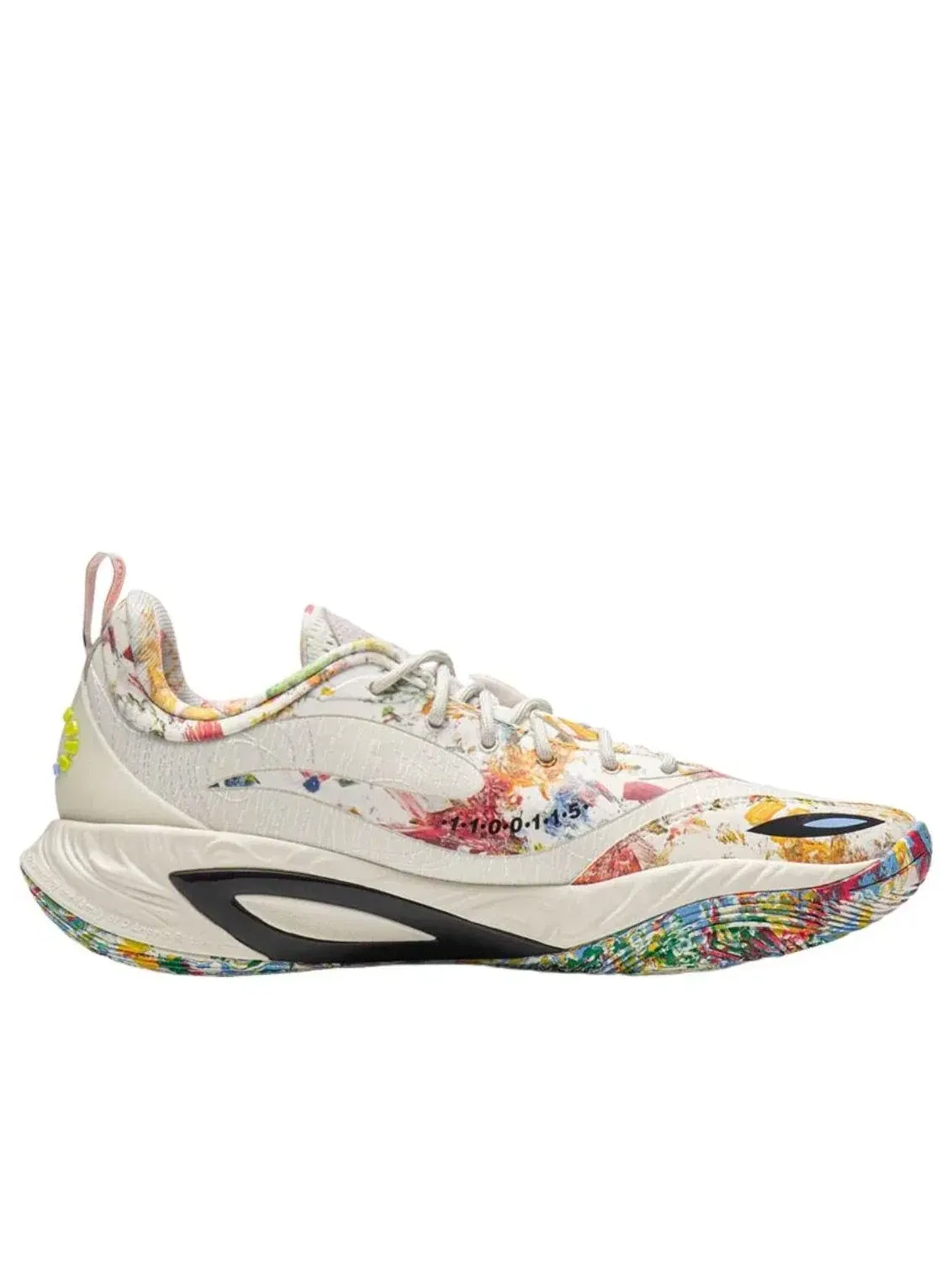 Мужские кроссовки для баскетбола с шнуровкой Canvas Li-Ning — изображение 2 из 5, белый