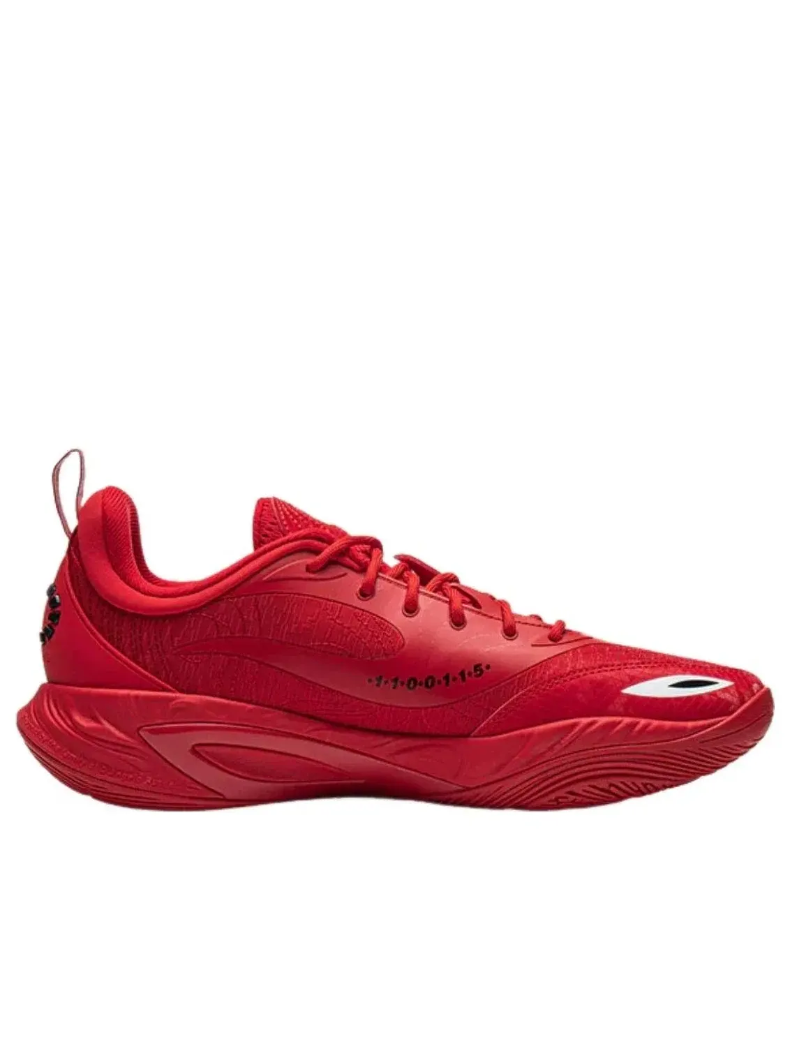 Мужские кроссовки для баскетбола с шнуровкой Dlo 2 'College' Li-Ning — изображение 2 из 6, красный