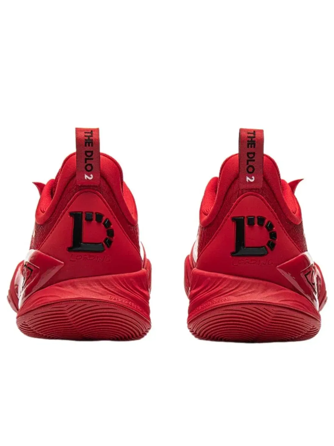 Мужские кроссовки для баскетбола с шнуровкой Dlo 2 'College' Li-Ning — изображение 4 из 6, красный