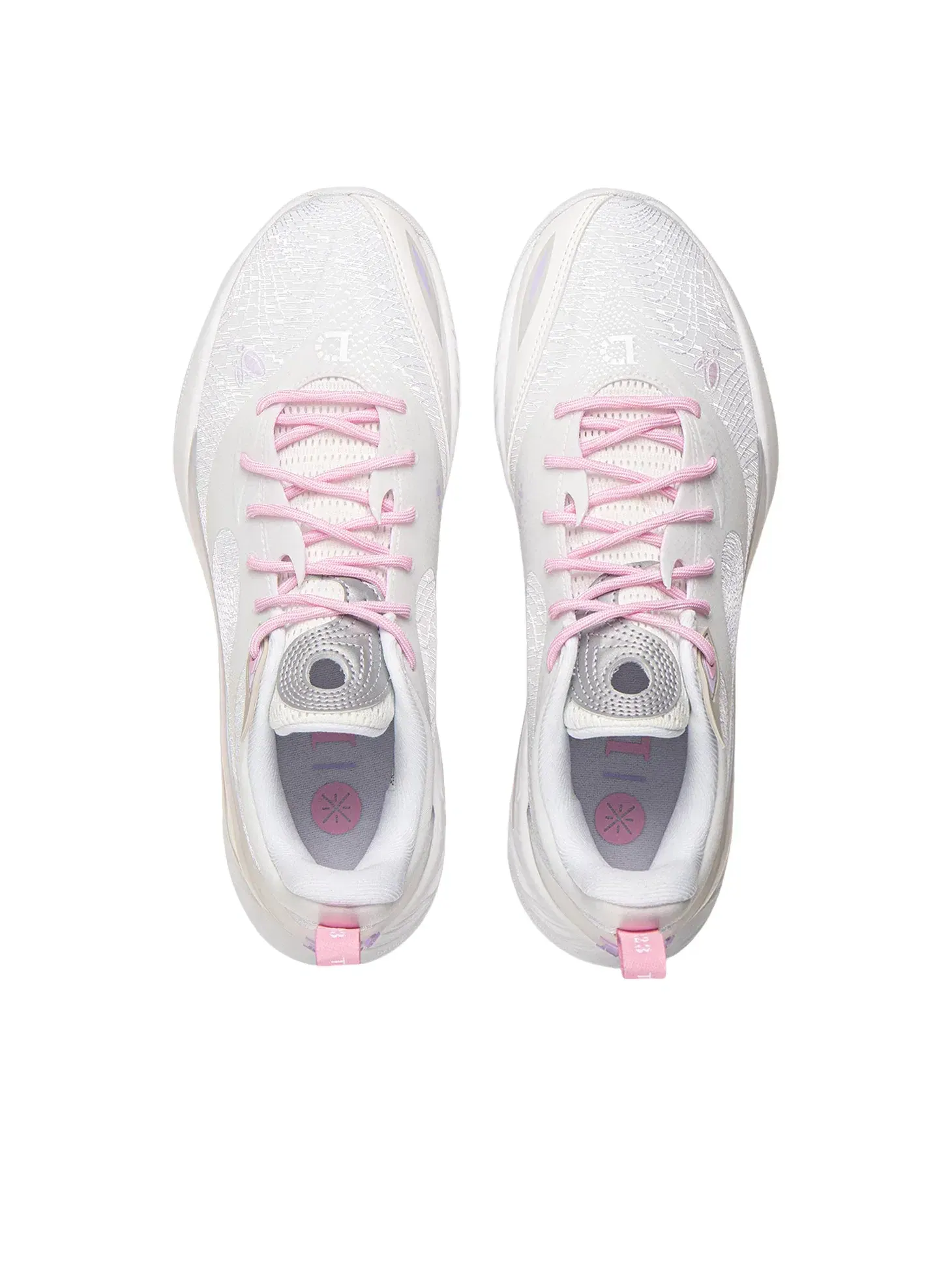 Мужские кроссовки с шнуровкой Pisces Li-Ning — изображение 4 из 7, белый