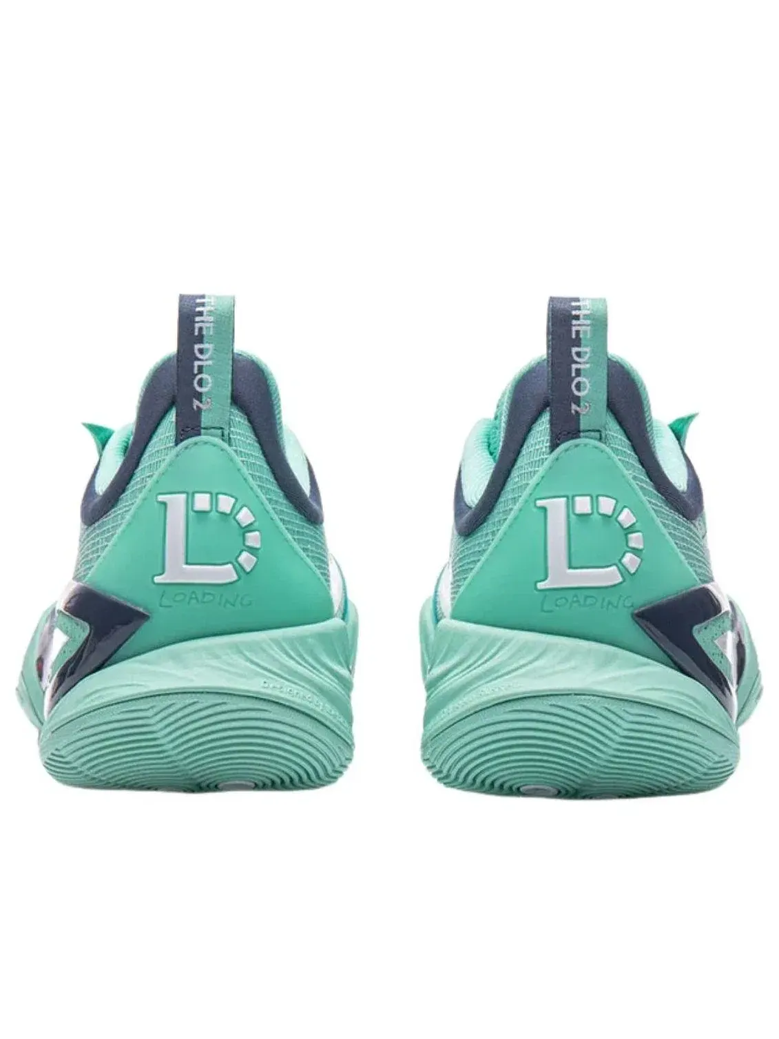 Мужские кроссовки для баскетбола с шнуровкой DLO 2 'Energy Surge' Li-Ning — изображение 4 из 6, бирюзовый