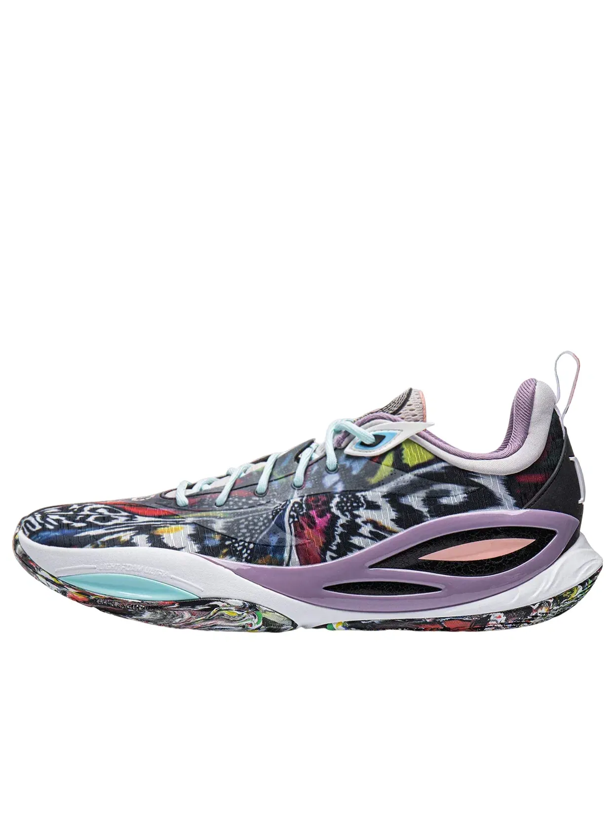 Мужские кроссовки для баскетбола с шнуровкой DLO 2 D'Angelo Russell Li-Ning — изображение 1 из 7, мульти