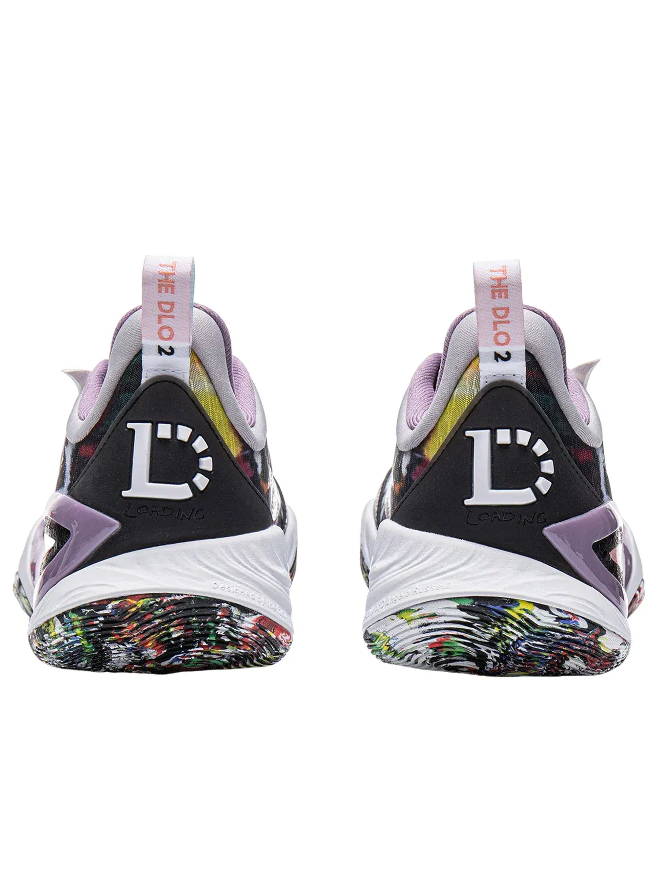 Мужские кроссовки для баскетбола с шнуровкой DLO 2 D'Angelo Russell Li-Ning — изображение 6 из 7, мульти