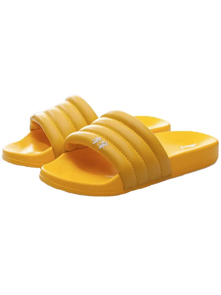 Шлепанцы Li-Ning Bubble Slide Sandals — изображение 3 из 5, белый