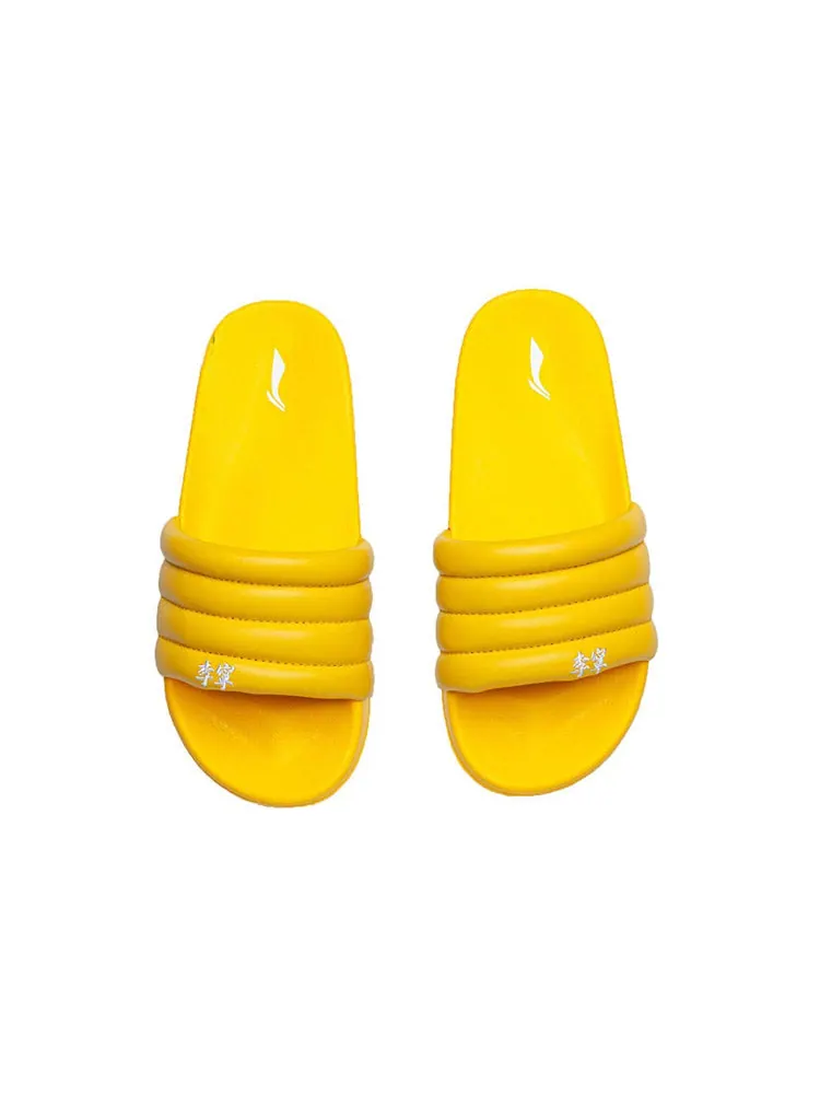 Шлепанцы Li-Ning Bubble Slide Sandals — изображение 4 из 5, белый