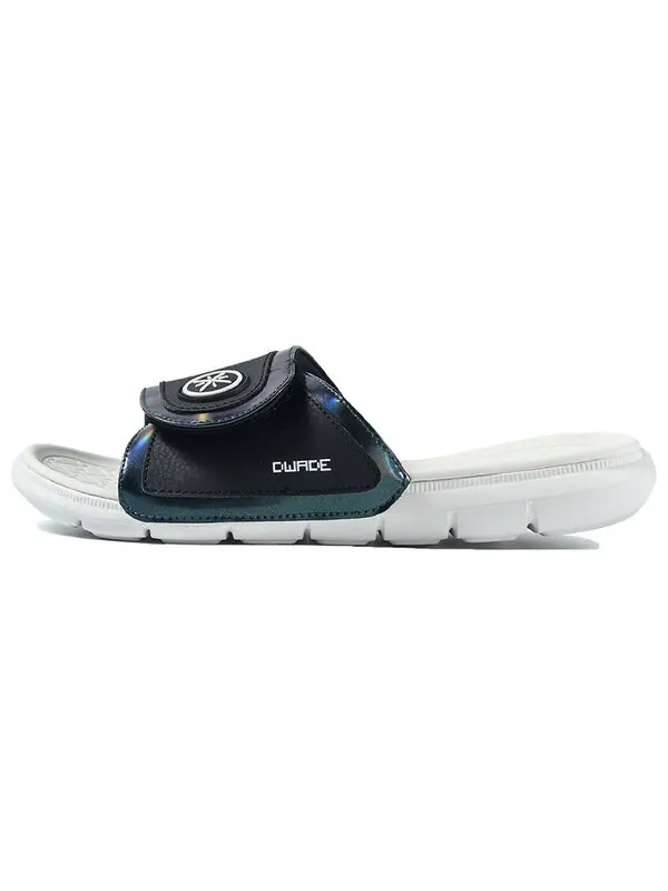 Тапочки sandals black/white Li-Ning — изображение 2 из 4, черный / белый