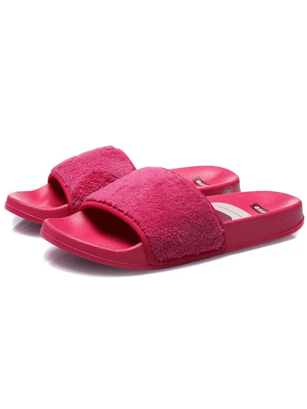 Тапочки x disney lotso спортивные слайдеры Li-Ning — изображение 4 из 4, розовый красный