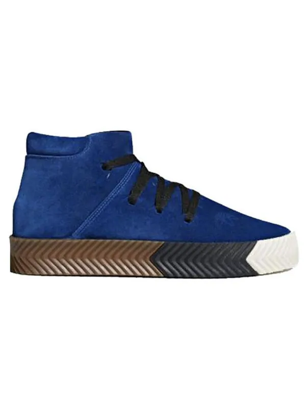 Кроссовки alexander wang x aw skate mid Adidas — изображение 2 из 4, синий