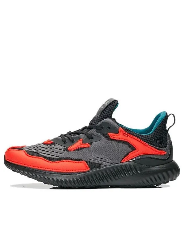 Кроссовки kolor x alphabounce Adidas — изображение 1 из 4, черный/красный