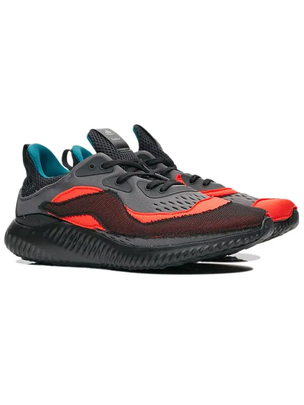 Кроссовки kolor x alphabounce Adidas — изображение 2 из 4, черный/красный