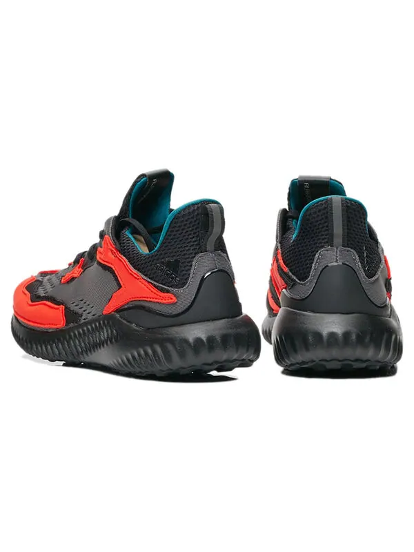 Кроссовки kolor x alphabounce Adidas — изображение 3 из 4, черный/красный
