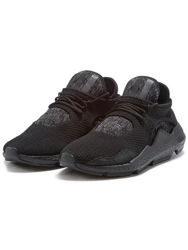 Кроссовки y-3 saikou 'triple black' Adidas — изображение 3 из 4, черный