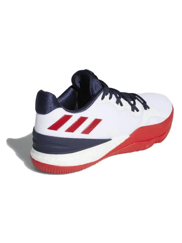 Кроссовки crazylight boost 2 Adidas — изображение 2 из 4, белый/синий/красный