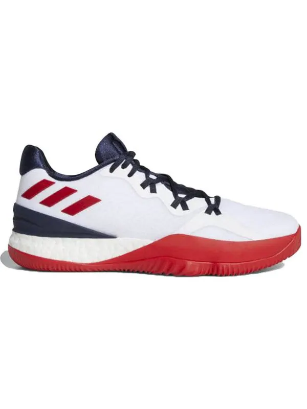 Кроссовки crazylight boost 2 Adidas — изображение 3 из 4, белый/синий/красный