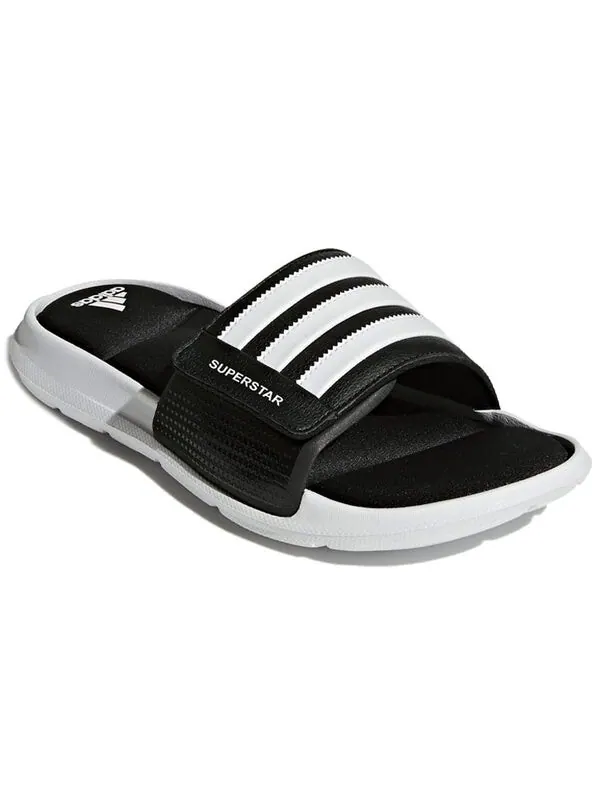 Тапочки adidas Superstar 5G Slides 'Core Black' — изображение 3 из 4, черный/белый