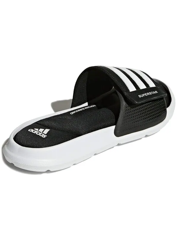 Тапочки adidas Superstar 5G Slides 'Core Black' — изображение 4 из 4, черный/белый