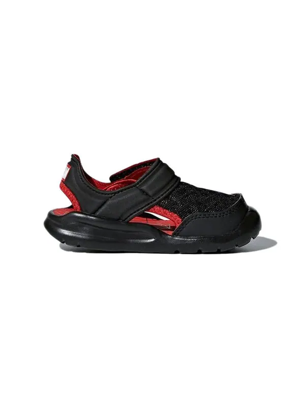 Сандалии fortaswim i нескользящие повседневные красные сандалии Adidas — изображение 2 из 4, черный/красный