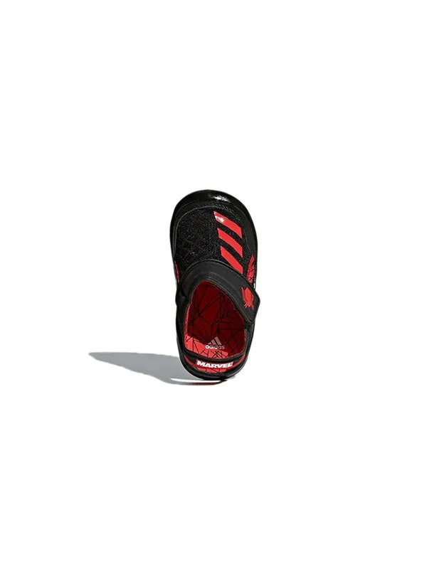Сандалии fortaswim i нескользящие повседневные красные сандалии Adidas — изображение 3 из 4, черный/красный