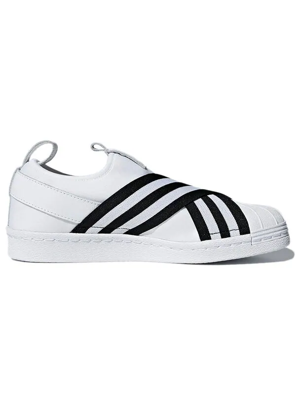Кроссовки суперзвезда слип-он Adidas — изображение 2 из 4, белый/черный