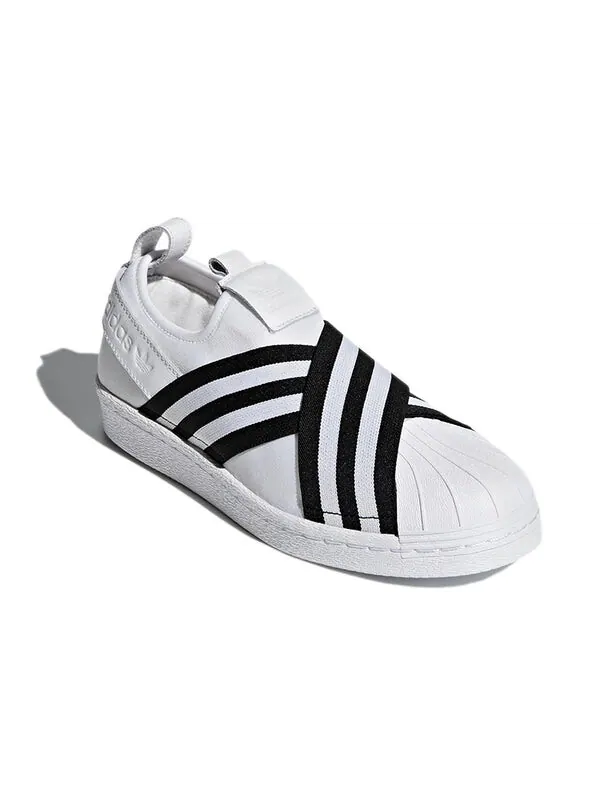 Кроссовки суперзвезда слип-он Adidas — изображение 3 из 4, белый/черный