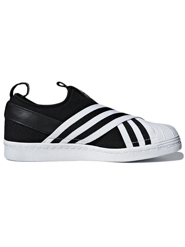 Кроссовки суперзвезда слип-он Adidas — изображение 2 из 4, черный