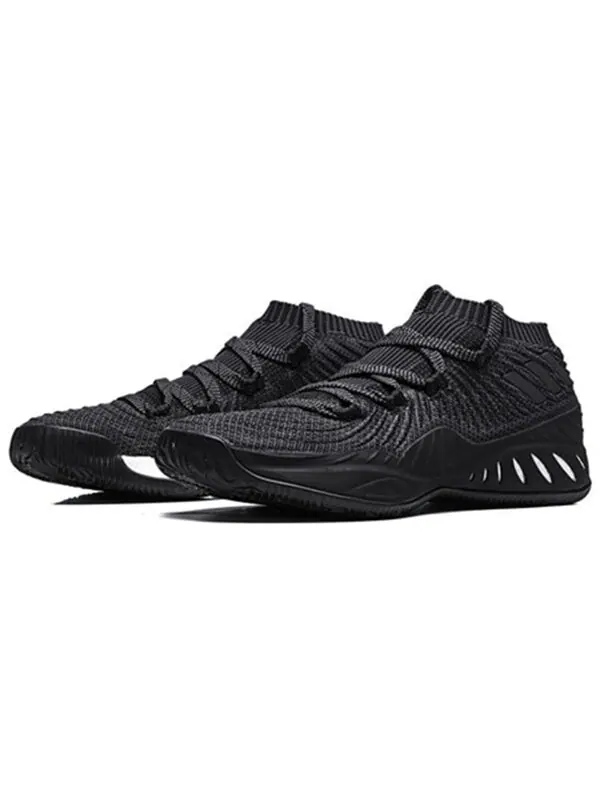 Кроссовки crazy explosion 2017 primeknit low Adidas — изображение 2 из 4, черный