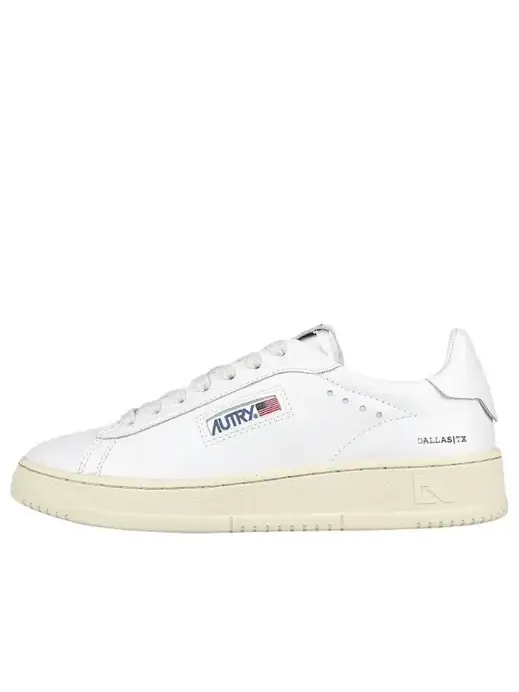 Кроссовки dallas leather low 'white cream' Autry — изображение 1 из 4, белый/кремовый