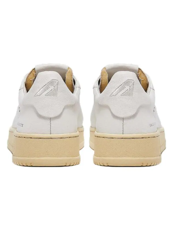 Кроссовки dallas goatskin low 'white cream' Autry — изображение 4 из 4, белый/кремовый