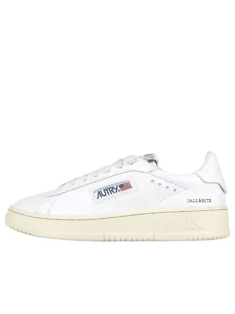 Кроссовки dallas leather low 'white' Autry — изображение 1 из 4, белый