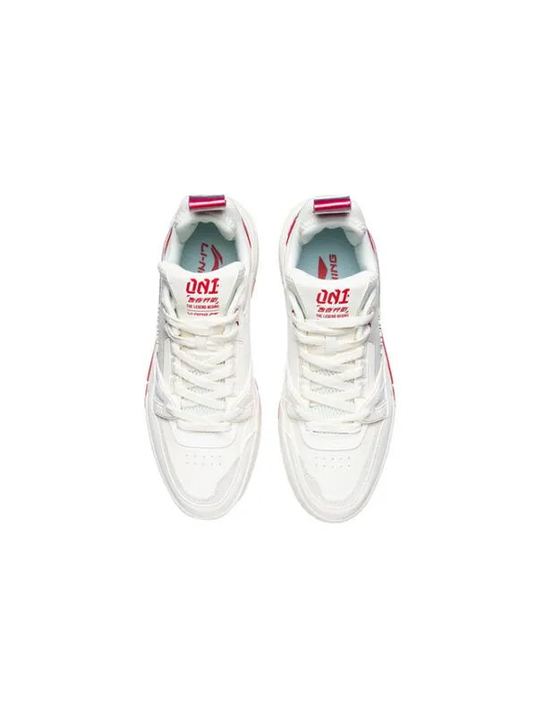 Кроссовки 001 btc Li-Ning — изображение 4 из 4, белый/красный