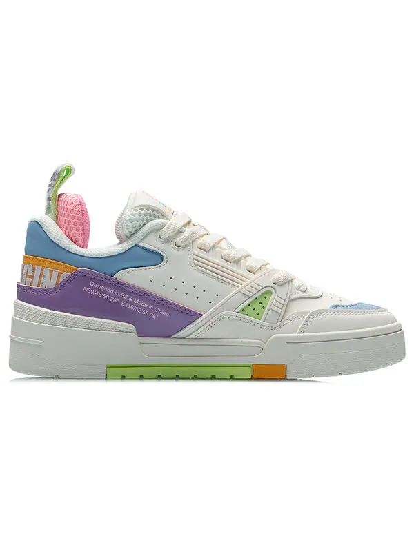 Кроссовки 001 btc Li-Ning — изображение 2 из 4, белый/синий/фиолетовый