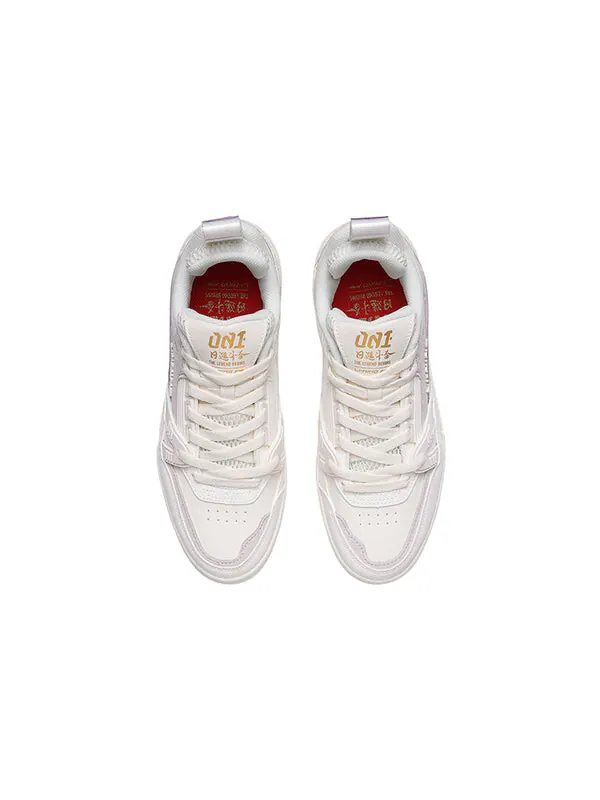 Кроссовки 001 btc Li-Ning — изображение 4 из 4, белый/золотистый