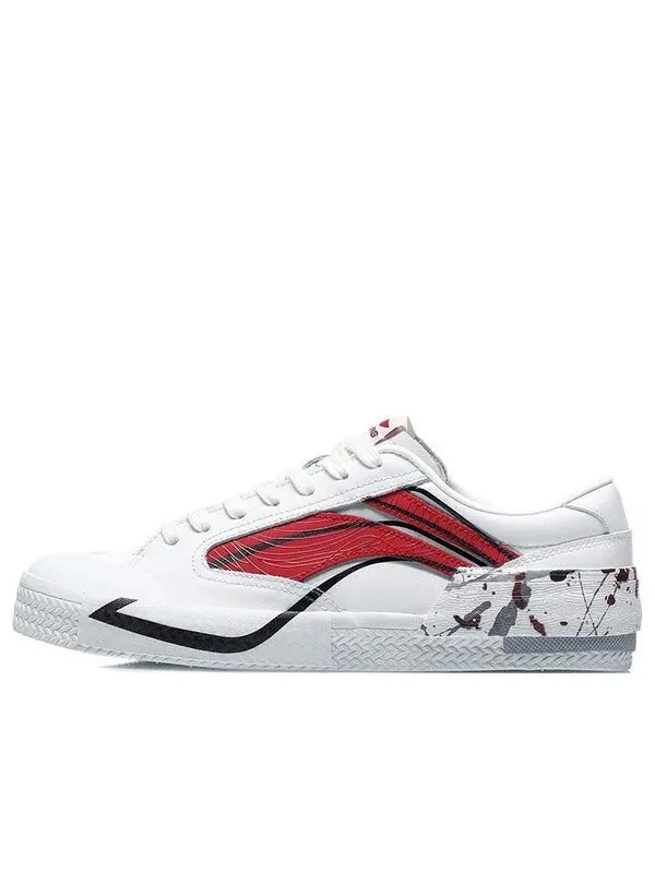 Кроссовки weiwu парижская неделя моды винтажная обувь Li-Ning — изображение 1 из 4, белый/красный