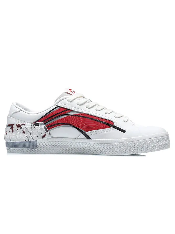 Кроссовки weiwu парижская неделя моды винтажная обувь Li-Ning — изображение 3 из 4, белый/красный