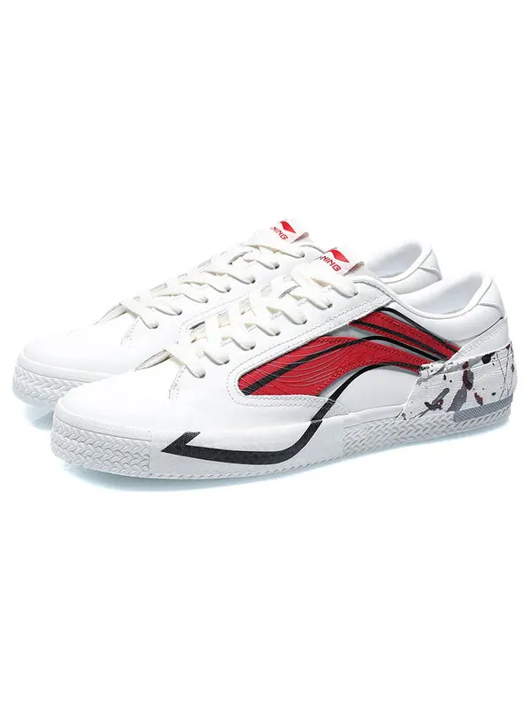 Кроссовки weiwu парижская неделя моды винтажная обувь Li-Ning — изображение 4 из 4, белый/красный