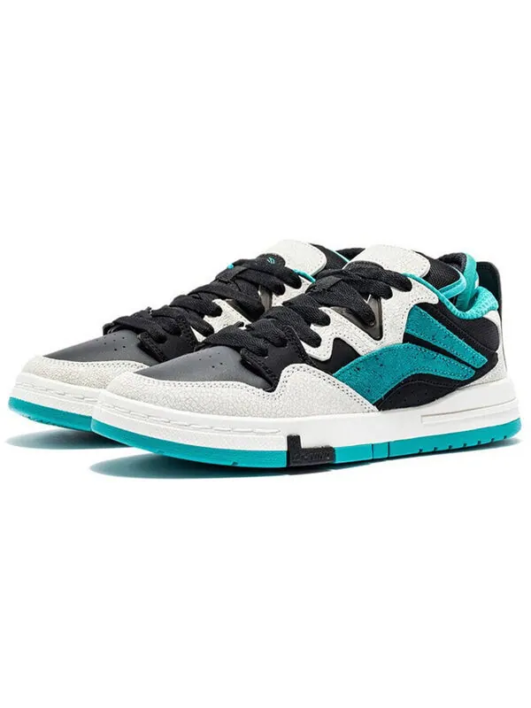 Кроссовки волна про Li-Ning — изображение 3 из 4, черный/белый/зеленый