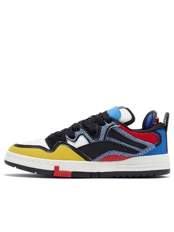 Кроссовки волна про Li-Ning — изображение 1 из 4, черный/красный/желтый