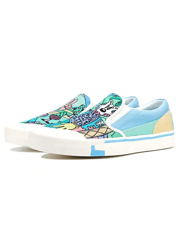 Кроссовки boogle x steven harrington shoes Li-Ning — изображение 4 из 4, синий/мульти