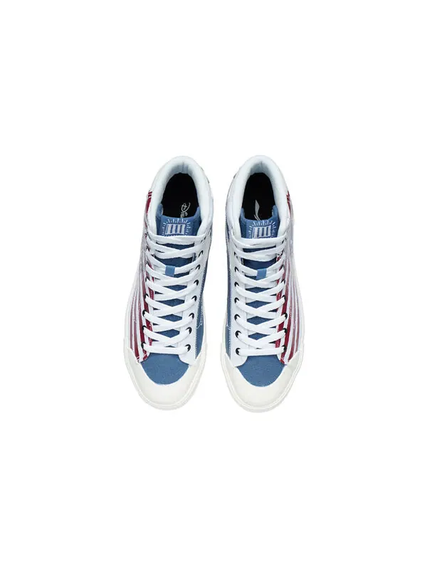 Кроссовки x Кит Харинг x Дисней Кроссовки Микки Мауса Li-Ning — изображение 4 из 4, белый/синий/красный